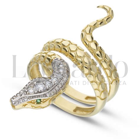 anello serpente gucci|Anelli Firmati .